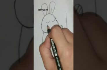 How to Draw a Bunny Rabbit CUTE