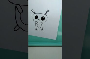 Howe to draw a cute bunny