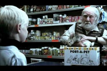 Cute bunny meets 16-wheel juggernaut