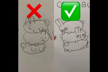 How to draw cute bunnies | malena.paint