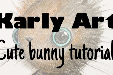 How to draw a Cute Bunny! Kids art tutorial, online lesson