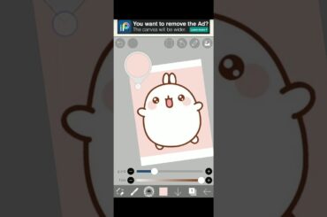 Creating a cute bunny by ibis paint X.