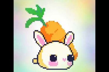 Cute bunny drawing (time lapse)