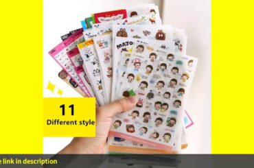 Cute Molang Rabbit Cartoon Animals Sticker Pvc Cartoon Stickers Diary