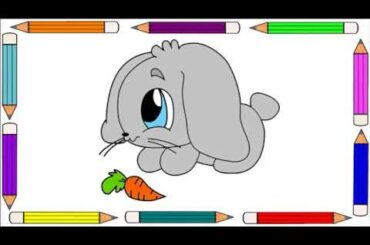 💛 💚 💙 💜 HOW TO DRAW CUTE RABBIT STEP BY STEP 💛 💚 💙 💜 DRAWING TUTORIALS FOR BEGINNERS 💛 💚 💙 💜