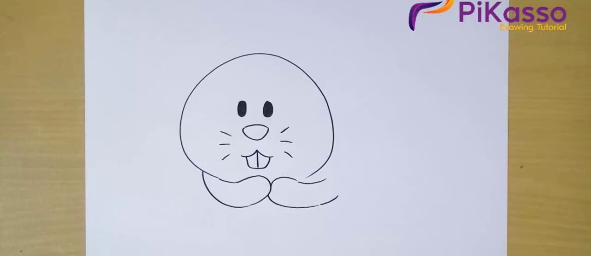 How to Draw Cute Bunny Mitten and Coloring