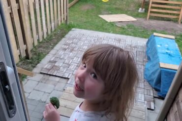 Feeding A Wild Rabbit So Cute