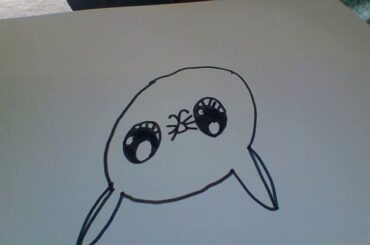 how to draw draw so cute  bunny.