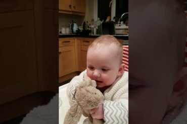 Funny cute baby savages stuffed rabbit lol