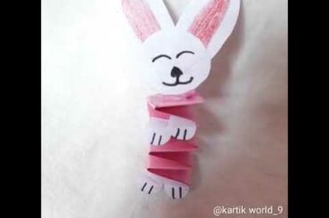 HOW TO MAKE EASY AND CUTE BUNNY /HANDMADE CRAFT/