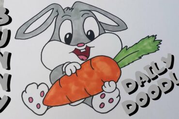 How to draw a cute Bunny!