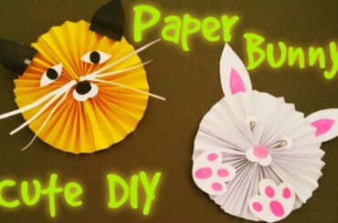 How to make Paper Bunny | Cute Kids Craft 💡| Origami Bunny | Easter Crafts for Kids | Paper Craft 💡