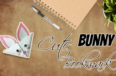 How to make cute bunny bookmark (Simple and easy)