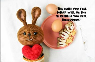 Cute rabbit crochet collection. Bunny handmade. Vintage home decoration. Creative handicraft toys