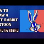 How to draw cute rabbit cartoon drawing easy tutorial step by step /easy to learn