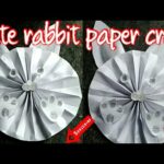 Super cute rabbit paper craft. Like, share, and subscribe to my channel.