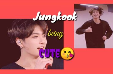 Jungkook being Cute Bunny🐰