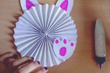 A cute little rabbit made by paper🐰🐰