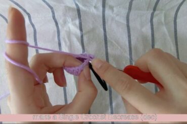 How to Crochet Cute Bunny Hair Ties || Beginner Easy Tutorial