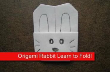 How to Make an Origami Cute Rabbit Head
