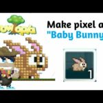 Make Pixel Art "Baby Bunny" | Growtopia