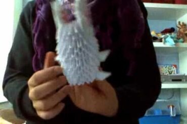 Origami 3D cute bunny