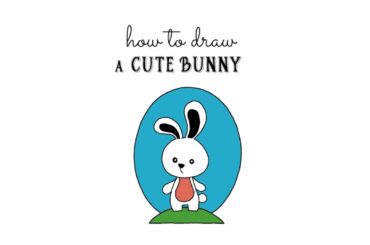 How to Draw a Cute Bunny !