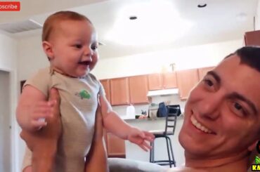 TRY NOT TO LAUGH #04 - Funniest Daddy takes care of his Baby | KA-Tsoen