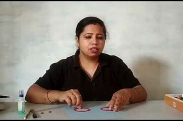 How to make cute rabbit with Bangles for kg students, rabbit with the help of bangels kidsparty art