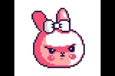 Coloring a mad sun-burnt bunny. (Color Number app)