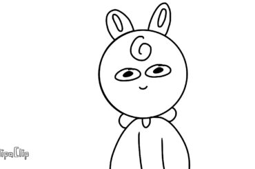 Cute bunny lose control meme UwU