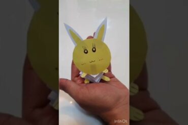 Cute Bunny || Cute Rabbit || PAPER CRAFT TUTORIAL || KIDS ACTIVITY || BY - KREATIVE ART HOUSE ||