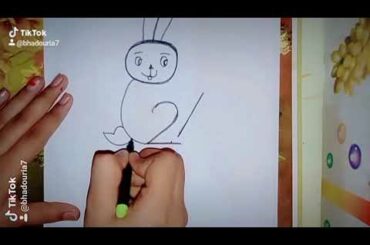 How to make a  rabbit .😍🐰🐇.cute rabbit 🐰