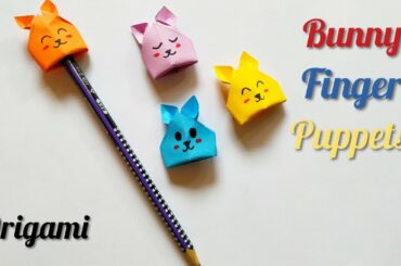 How to make finger puppets | DIY cute bunny puppet