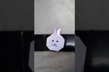 How to make a cute bunny | oragami crafts