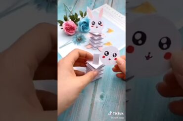 Made by paper #Cute rabbit 🐰🐰🐰
