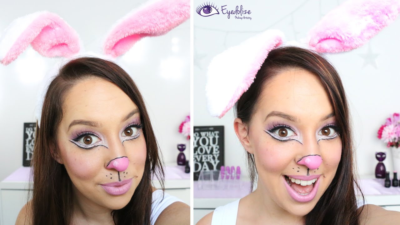 Simple & Cute Easter Bunny Makeup Tutorial by EyedolizeMakeup