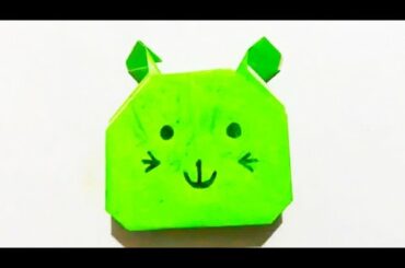 How to make cute bunny with paper