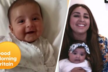 Meet the Adorable Baby Born on the Day Britain Went into Lockdown | Lorraine