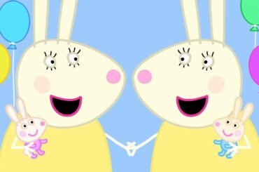 Peppa Pig Official Channel 🐰 Miss Rabbit with Baby Rabbits