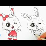 How to draw a cute rabbit