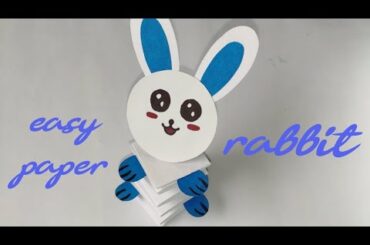 Cute paper rabbit | paper rabbit making idea | paper rabbit। Paper rabbit making by CRAFT FAIR