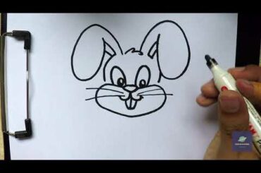 How to Draw cute bunny