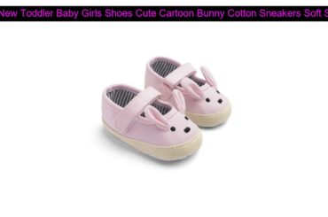 Detail New Toddler Baby Girls Shoes Cute Cartoon Bunny Cotton Sneakers Soft Sole Crib Princess Shoe