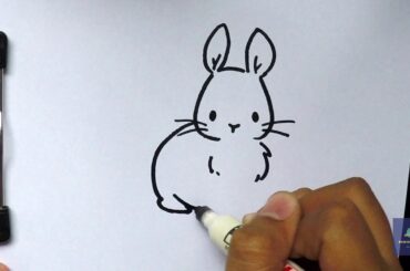 How to Draw cute rabbit
