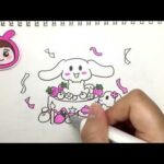 Sister Barbie  🔴 Learn To Draw Cute Bunny Cake