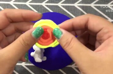 Sister Barbie  🔴 To Do It Manually Crafted Clay Cute Rabbit Moon