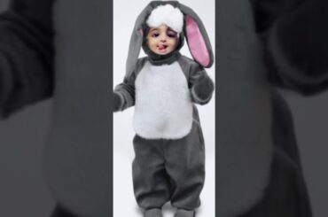 Rabbit dance Funny kid || cute baby || kids dance || rabit dance || naughty child