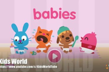 Sago Mini Babies, Cute Baby Kitty, Dog, Rabbit, Bird