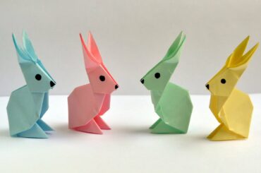 Cute PAPER RABBIT (Hare) | Origami Animal | Tutorial DIY by ColorMania